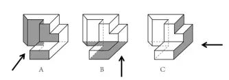 圖形推理之三視圖考點(diǎn)-2020年國(guó)家公務(wù)員考試行測(cè)解題技巧